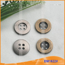 Botão de liga de zinco e botão de metal e botão de costura de metal BM1622